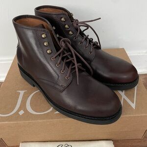 J.Crew Field boots in English leather Polo Brown Size 10